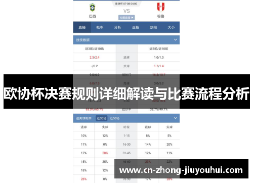 欧协杯决赛规则详细解读与比赛流程分析 欧协杯决赛规则详细解读与比赛流程分析